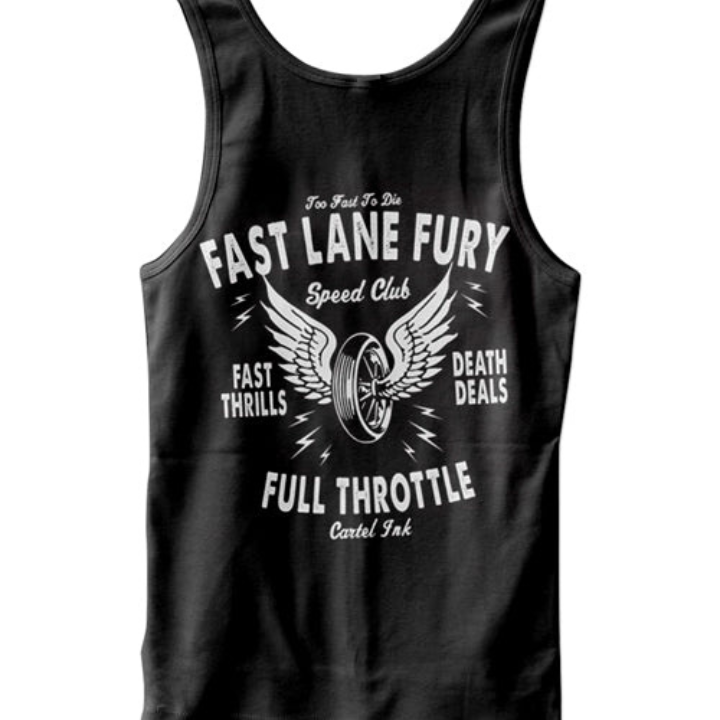 TANK FAST LANE - BLK